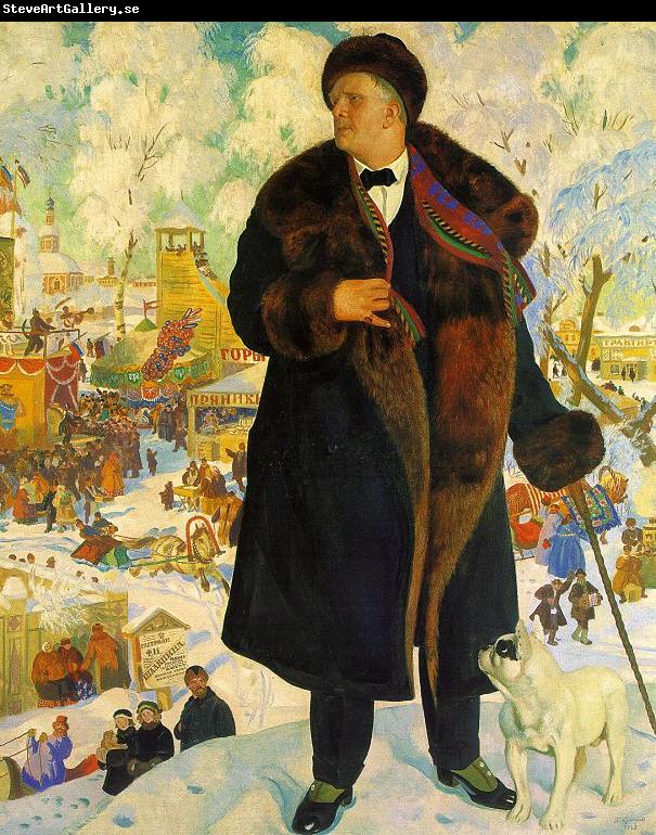 Boris Kustodiev Fiodor Shaliapin